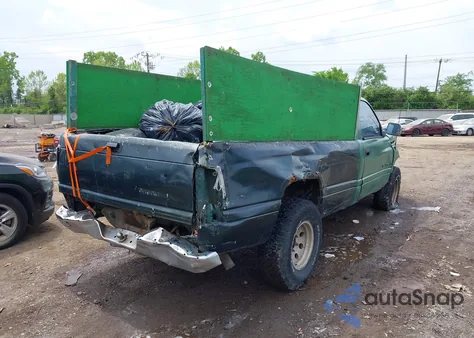 1996 Dodge Ram 1500 из США, поврежденный, VIN 1B7HF16Z2TS662927